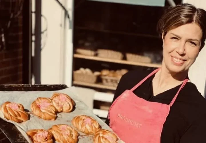 Susanne Hamberg, konditor på Brödhuset